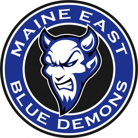 Maine East Blue Demons identity mark