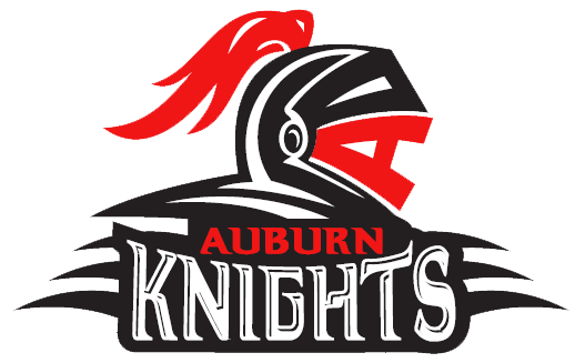 Rockford Auburn Knights identity mark